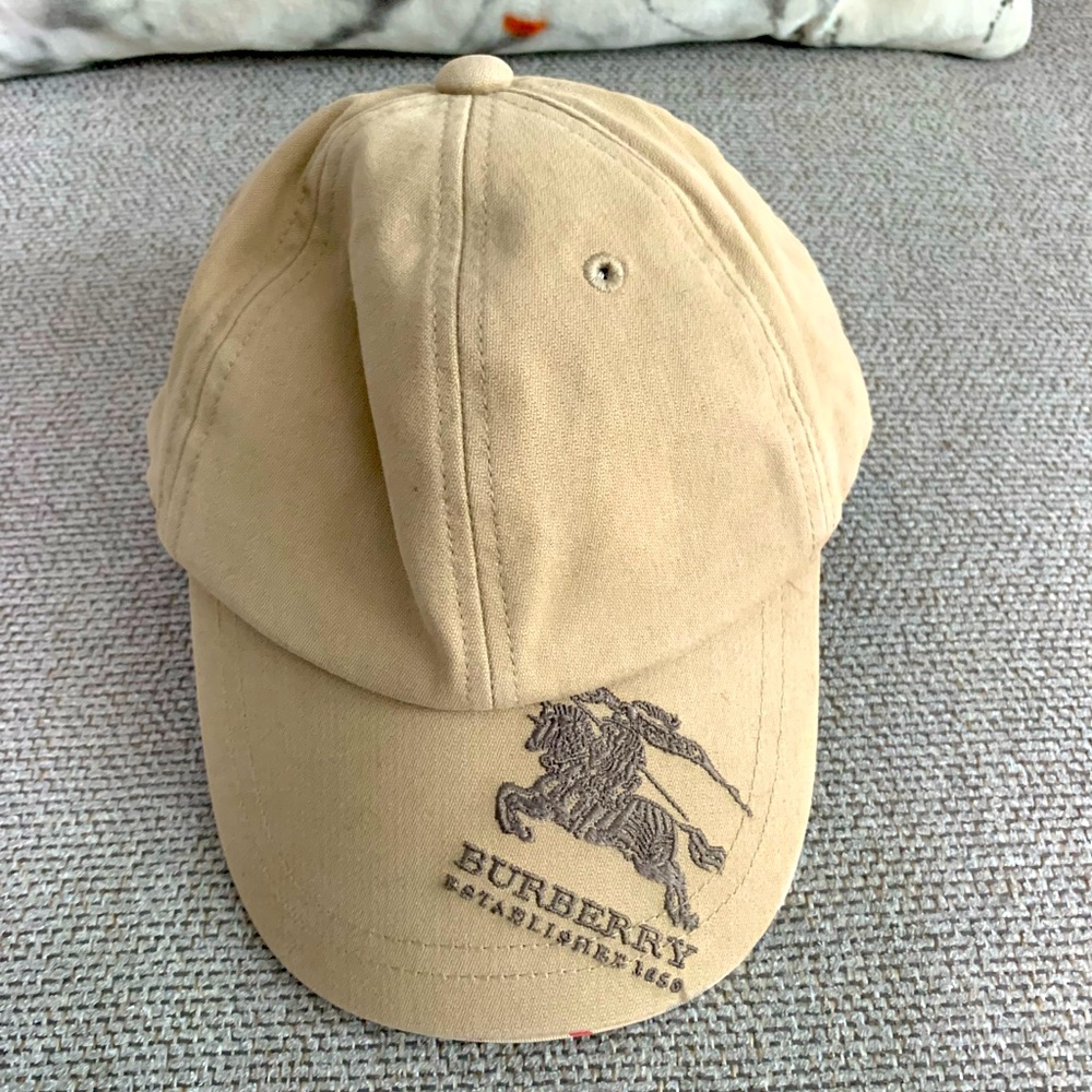 Burberry Kids Tan Hat